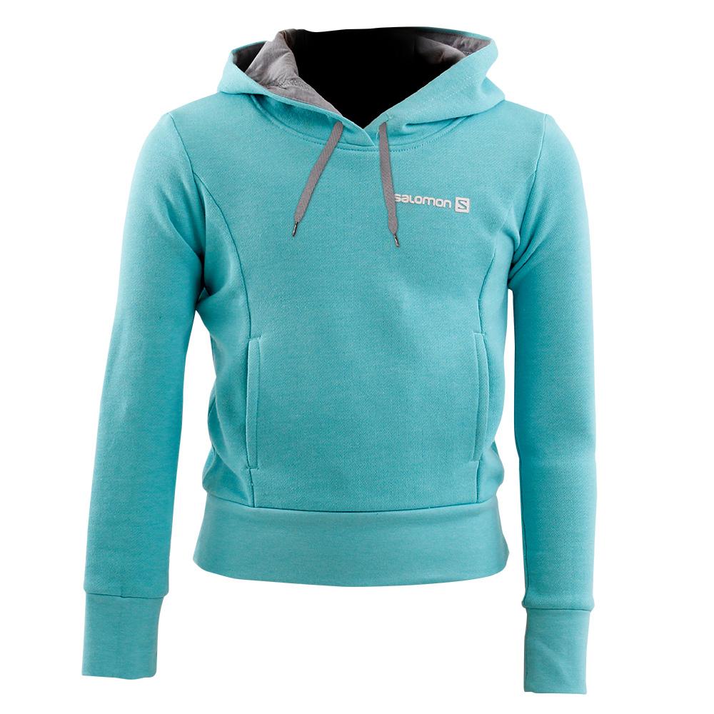 Salomon Singapore Kids Pullover - BE STILL G Blue | 75098-VOJS